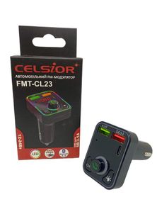 FM-Трансмітер CELSIOR FMT-CL23 12-24V, 3.1A Bluetooth