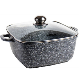 Кастрюля с крышкой квадрат Benson BN-362 (5,1л)