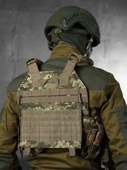 Плитоноска 4 точки скидання REVENGER піксель ВТ5042 | Зображення 4