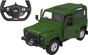 Машинка Rastar Land Rover Defender на радиоуправлении. 1:14. Зеленый