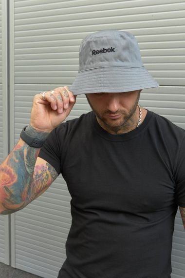 Панама бавовняна базова Reebok сіра (2780552812) | Зображення 2