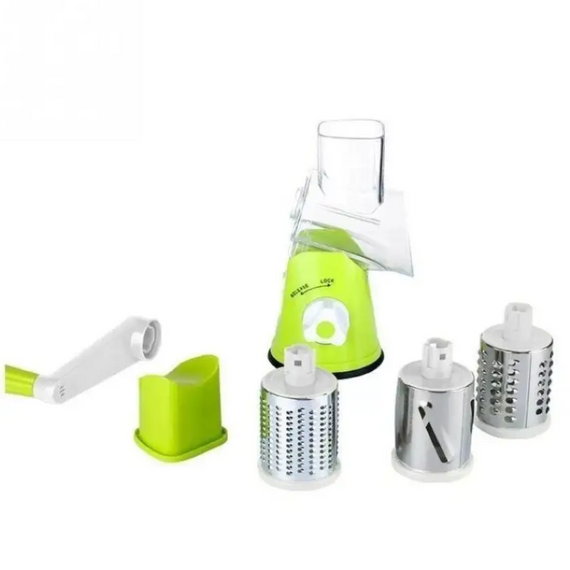 Ручна овочерізка мультислайсер KITCHEN MASTER, кухонний подрібнювач для нарізування овочів і фруктів | Зображення 3