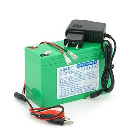 Аккумуляторная батарея литиевая QiSuo 12V 12A с элементами Li-ion 18650 (150X64,5X97,7) + зарядное устройство 12,6V / 1A +
