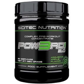 Комплекс до тренировки Scitec Nutrition POW3RD! 2.0 350 g /50 servings/ Apple