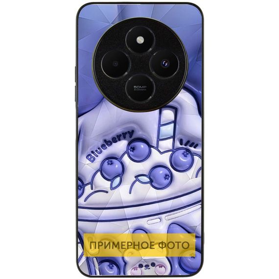 TPU+PC чохол Prisma Fluffie для Xiaomi Redmi Note 13 4G Blueberry | Зображення 1