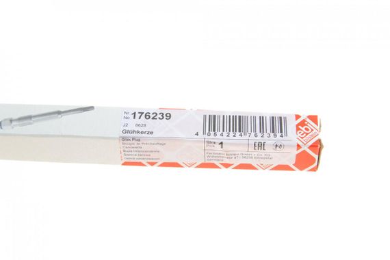 Свічка розжарювання Mitsubishi ASX Lancer VIII Outlander II-III 1.8D 2.2D 06- 176239 | Зображення 5