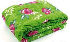 Ковдра закрита овеча вовна (Бязь) Двоспальна Євро 200х220 51302