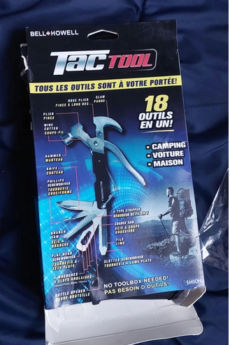 Універсальний молоток - гвоздодер TACTOOL, Багатофункціональний інструмент ключ 18в1   знижка | Зображення 1