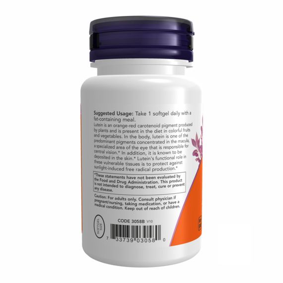 Lutein 10 mg - 60 softgel | Зображення 2