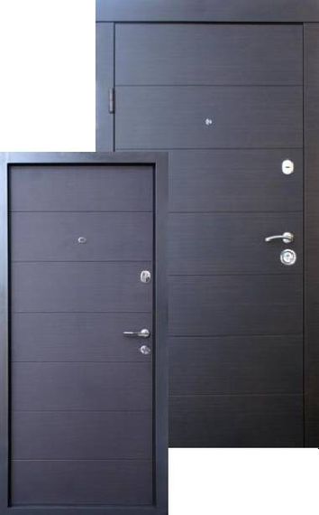 Вхідні двері Qdoors Преміум Горизонталь