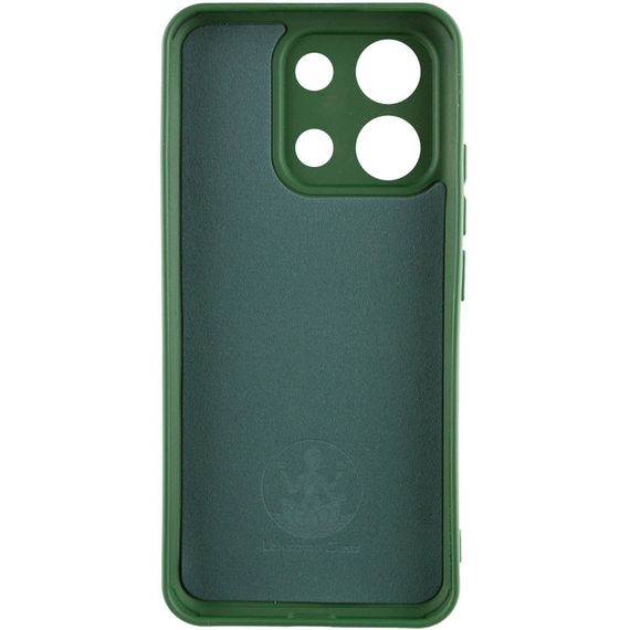 Чохол Silicone Cover Ummi Lakshmi Full Camera (AA) для Xiaomi Poco X6 / Note 13 Pro 5G Зелений / Dark green | Зображення 1