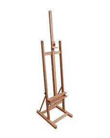 Студійний мольберт №31, LeoArt, підлоговий, буковий, з поличкою для художнього приладдя