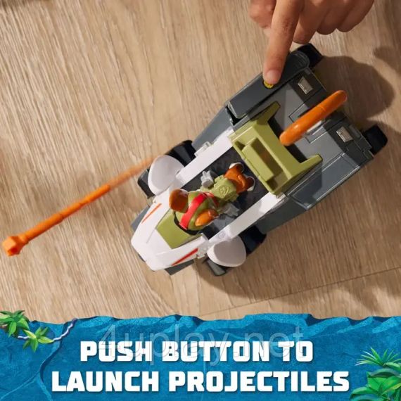 Щенячий патруль в джунглях Машина обезьяна и фигурка Трекера Paw Patrol Jungle Pups Tracker’s Monkey Vehicle | Зображення 9