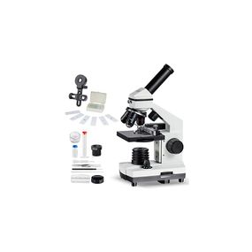 Микроскоп MAXLAPTER с предметным стеклом 100X, 250X, 1000X