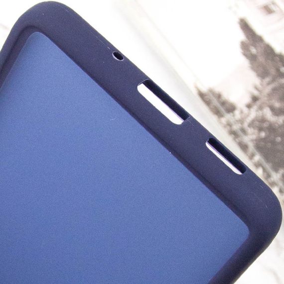 Чохол TPU+PC Lyon Frosted для Motorola Moto G24 / G04 / E14 Navy Blue | Зображення 5