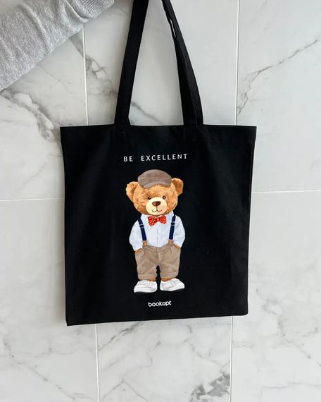 Екошопер Букопт ВК4057 Teddy Bear (Be Excellent) чорний | Зображення 4