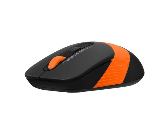 Миша бездротова A4Tech Fstyler FG10S (Orange),  безшумна, USB, колір чорний+помаранчевий | Зображення 3