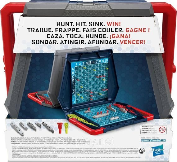 Настільна гра Морський бій Оригінал Hasbro Gaming Battleship Classic Board Game | Зображення 2