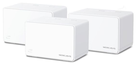 Маршрутизатор MercusysHALO H80X 3PK AX3000 3xGE LAN/WAN MESH (HALO-H80X-3-PACK) | Зображення 2