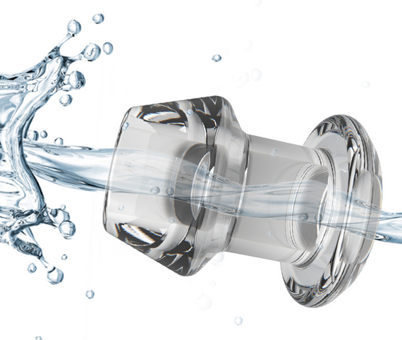 Анальная пробка с насквозным отверстием и крышечкой. Размер М | Зображення 1