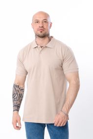 Футболка-поло чоловіча Носи своє 3XL Бежевий (p-16982-197066)
