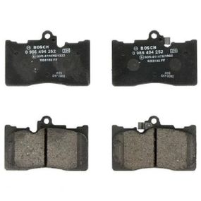 Тормозные колодки Bosch дисковые передние LEXUX GS 300, 430, 460 ''06 0986494252