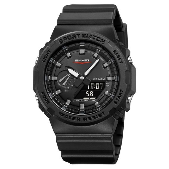 Спортивний чоловічий годинник Skmei 2351BKBK Black-Black