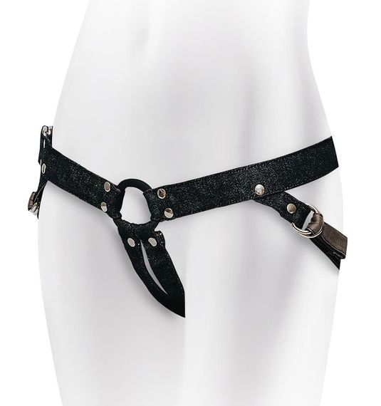 Джинсовые трусики для страпона Adrien Lastic - Lastic Strap-on Sex Aura