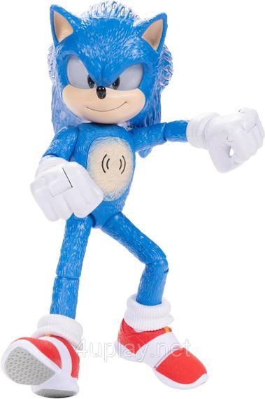 Интерактивная фигурка Jakks Pacific Sonic The Hedgehog 3: Говорящий Соник (30 см) | Зображення 5