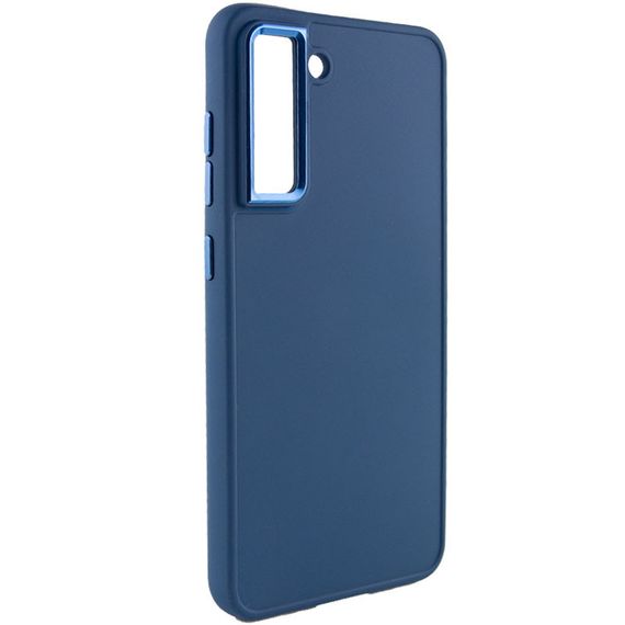 TPU чохол Bonbon Metal Style для Samsung Galaxy S23 Синій / Cosmos blue