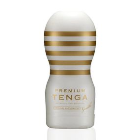 Мастурбатор Tenga Premium Original Vacuum Cup GENTLE (глубокая глотка) с вакуумной стимуляцией