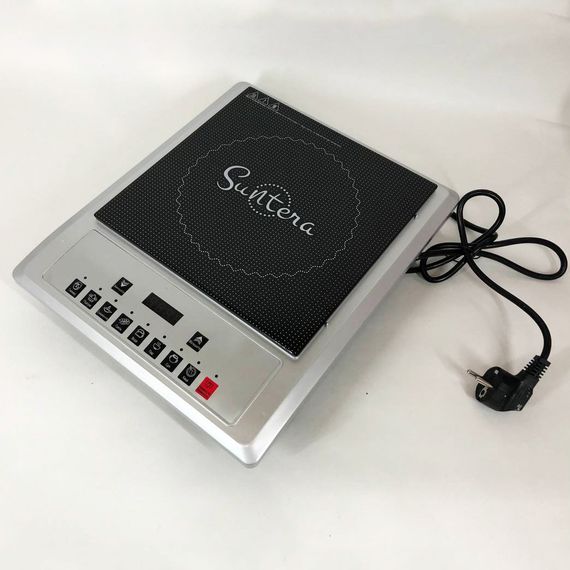 Електроплита інфрачервона настільна Suntera ICD-1012, 2000Вт, QR-880 Сенсорні електроплити