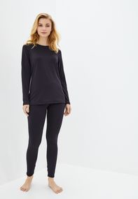Комплект термобілизни жіночої чорного кольору, 2XL