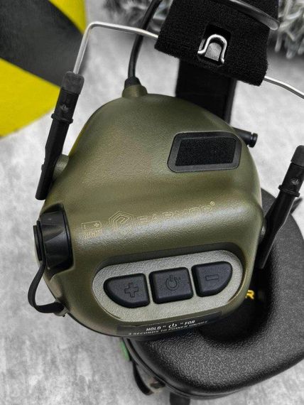 Тактичні навушники Opsmen EARMOR M32 MOD3 олива ДН7153 | Зображення 2