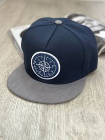 Кепка снепбек (Snapback) Компас Синій 56-61р (9078)