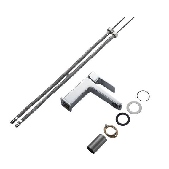 Смеситель латунный для раковины Lidz Orion 001F (k25) LDORI001FCRM48091 Chrome | Зображення 8