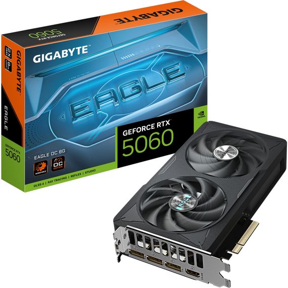 Відеокарта GIGABYTE GeForce RTX5060 8Gb EAGLE OC (GV-N5060EAGLE OC-8GD) | Зображення 9