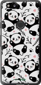 Чохол на Google Pixel 2 Панди "4318t-1075-2448"