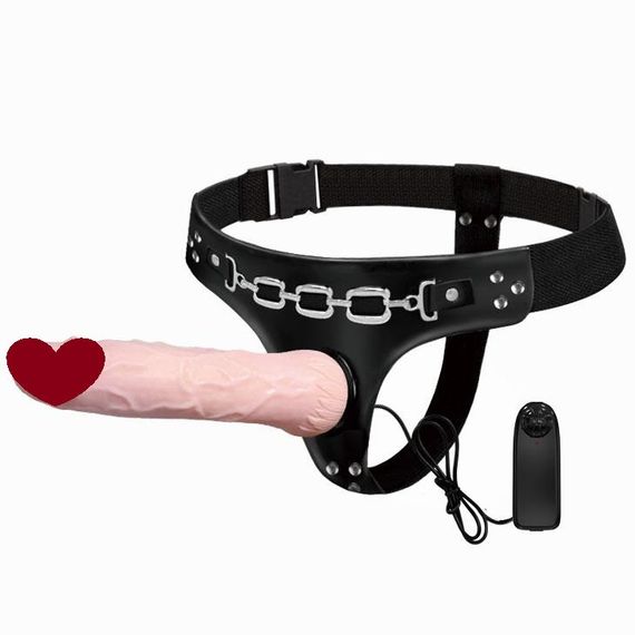 Вібратор BAILE Vibrating JESSICA Strap-on Sex Aura