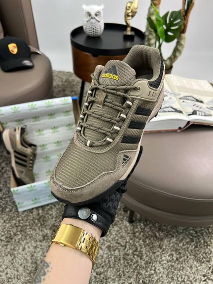 Мужские кроссовки Climaproof Brown Beig Динаміка твого стилю весна / літо / осінь A4182 | Зображення 5