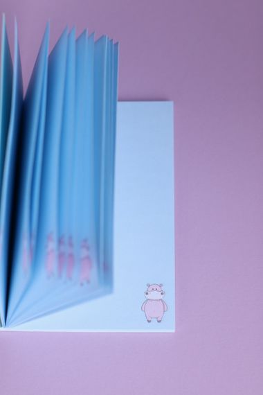 Блокнот 4Profi Artbook hippo 48 арк. формат А6 902408 | Зображення 1