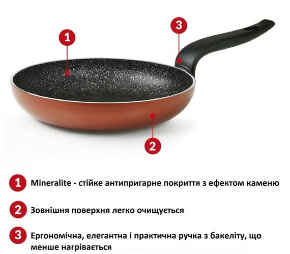 Сковорода Flonal Pepita Granit 20 см (PGFPS2050) | Зображення 5