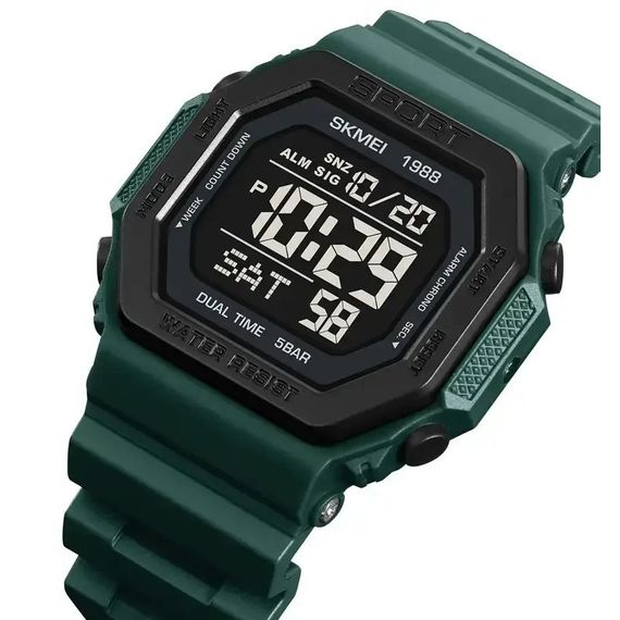 Наручные часы на подарок военным SKMEI, Часы для рыбалки и походов Армейские противоударные LR-13