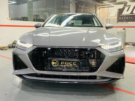 Передний бампер RS-Style V-1 для Ауди A7 2018- гг