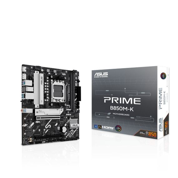 Материнcька плата ASUS PRIME B850M-K sAM5 B850 4xDDR5 M.2 HDMI DP mATX 90MB1LV0-M0EAY0 | Зображення 7