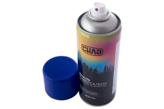 Емаль універсальна RAL 5002 синя глянсова 400 мл СИЛА 951305 | Зображення 1