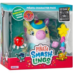 Игровой набор Pinata Smashlings Единорог Луна (1 большая фигурка, 2 эксклюзивные фигурки) (SL6010-2)