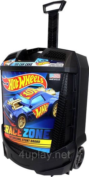 Кейс Хот Вилс. Чемодан для хранения 100 машинок Hot Wheels 100 Car Rolling Storage | Зображення 2