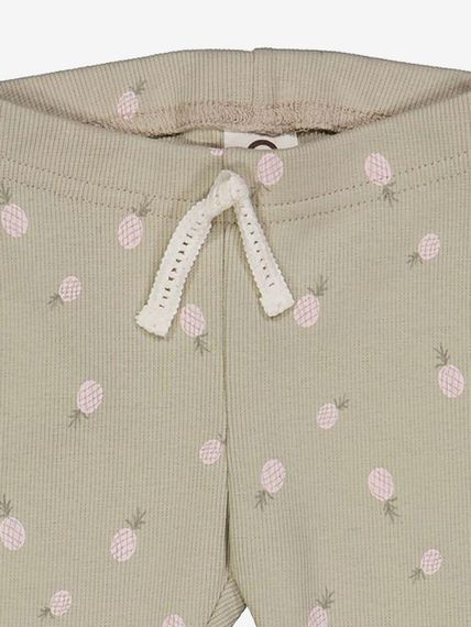 Дитячі легінси для дівчинки Green Cotton 80 см Оливкові (25111286) | Зображення 2