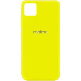 Чехол Silicone Cover My Color Full Protective (A) для Realme C11 Жовтий/Flash
